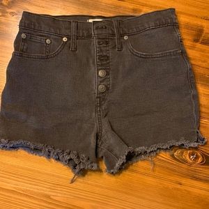 Madewell Black Shorts